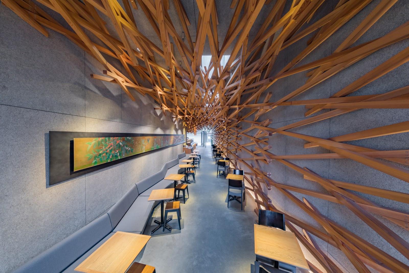 Starbucks Coffee Dazaifu Tenmangu Omotesando, Kengo Kuma – 2011-0