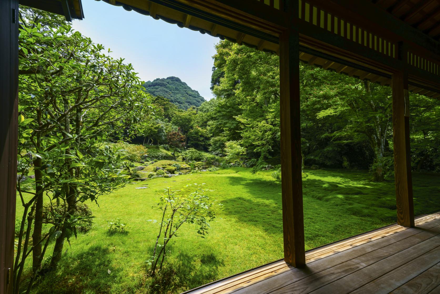 Kiyomizu Temple Honbo Garden (Contemplation-Style, Miyama City)-0