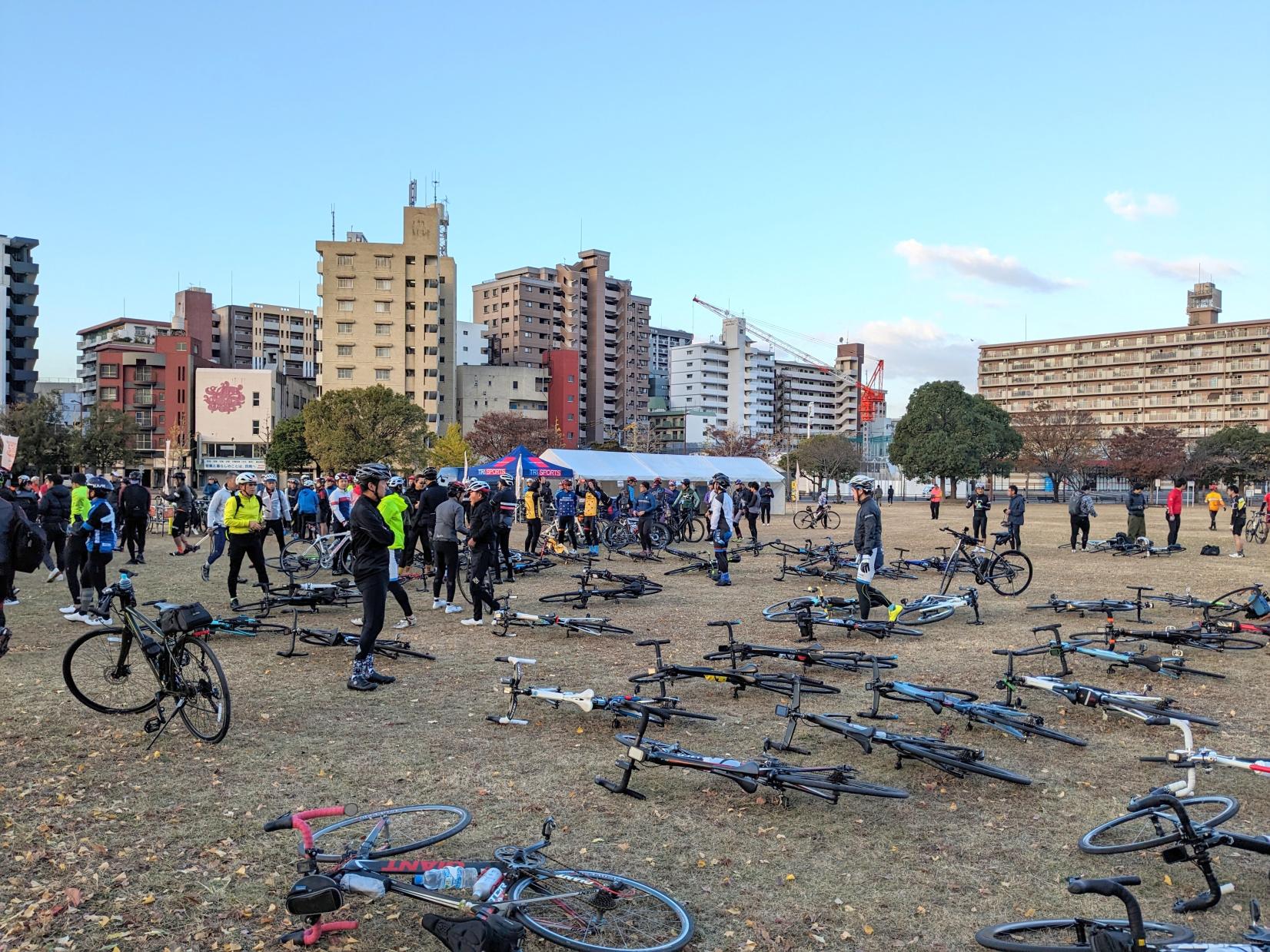 三萩野公園発着の100kmコースに挑戦！-0