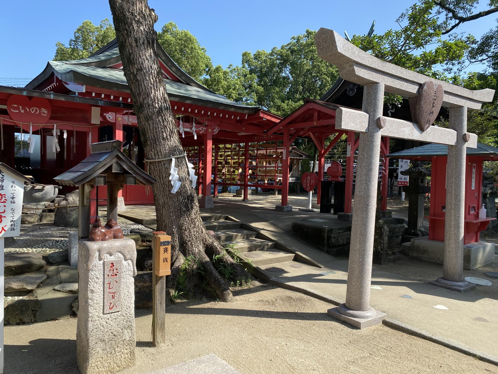 充滿動人心形設計【戀木神社】-3