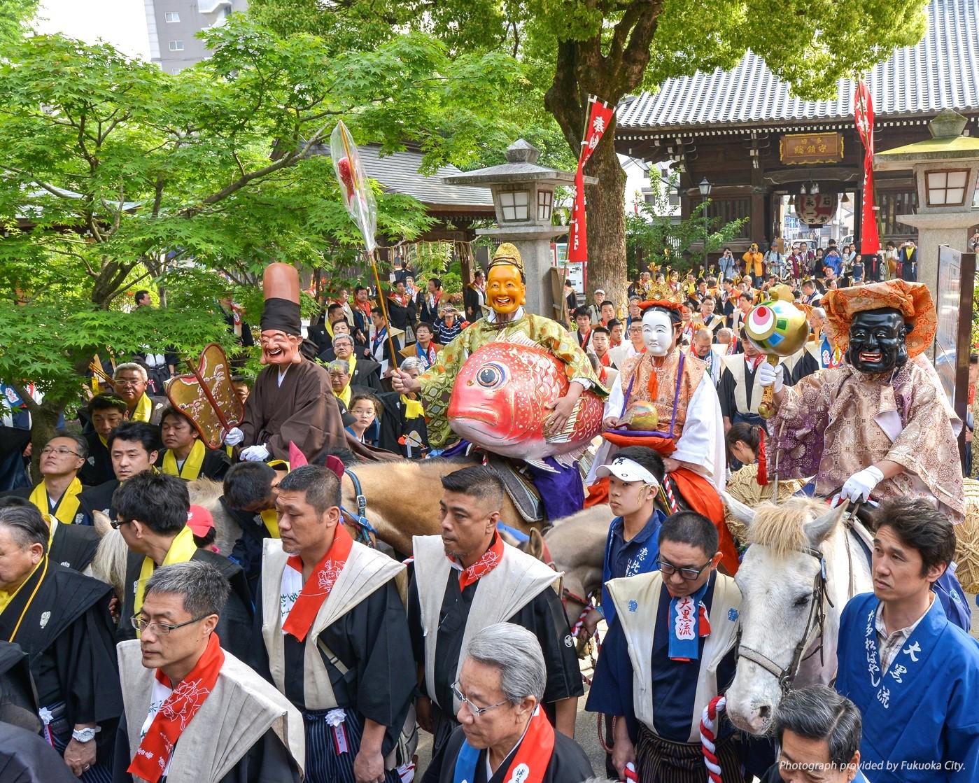 840年余り続く伝統行事！博多どんたく-1