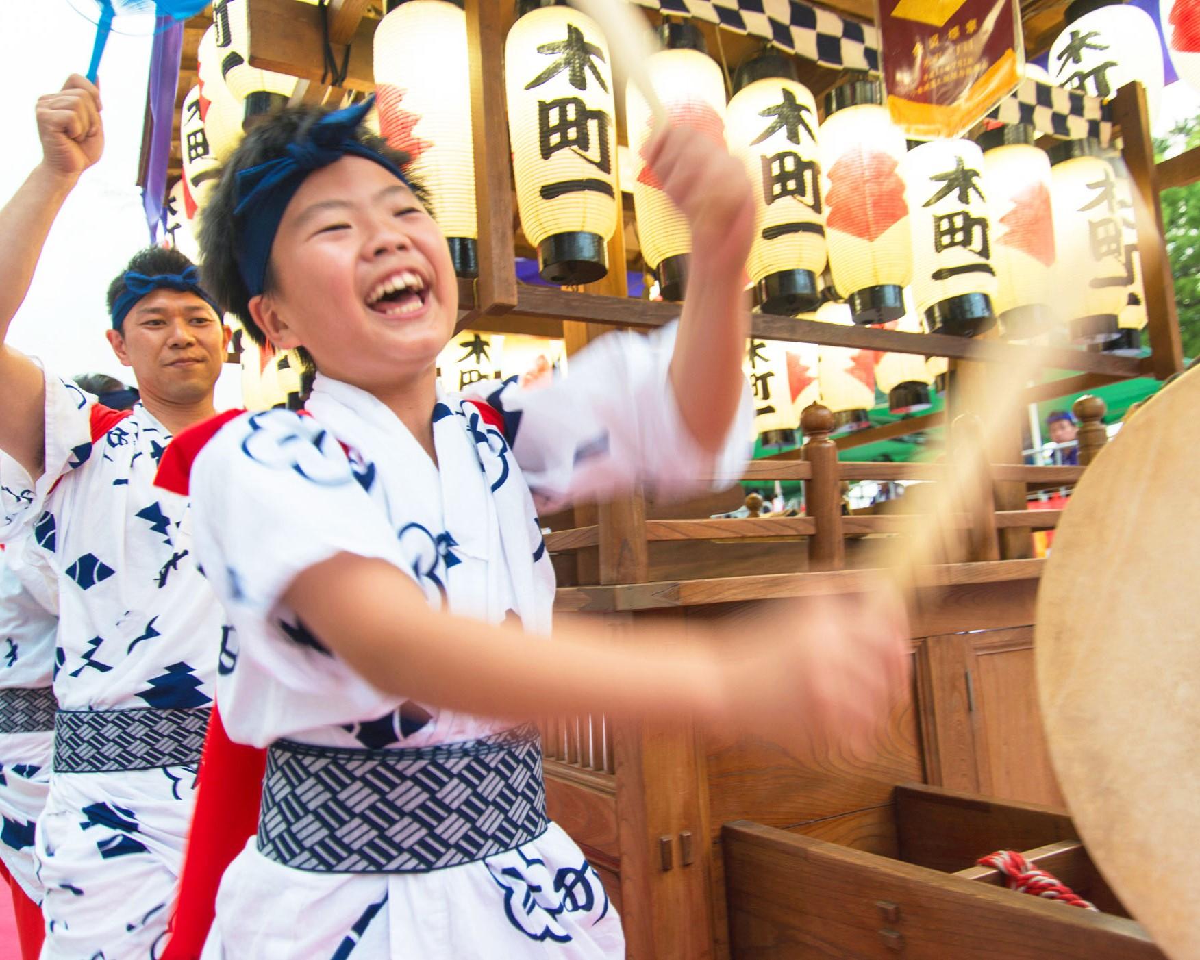 太鼓の音色が美しい！小倉祇園太鼓-1