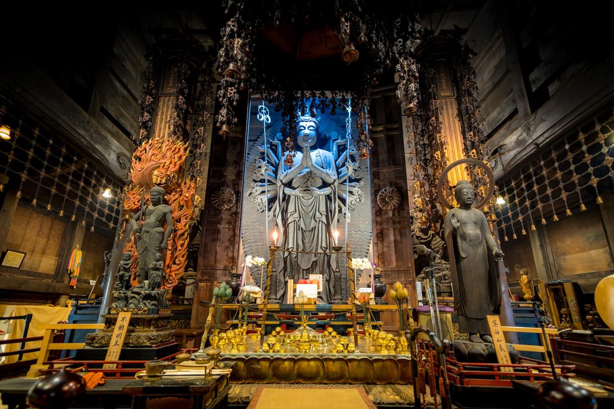 The Thousand-Armed, Eleven-Headed Kannon of Raizan Sennyoji Daihioin Temple-0