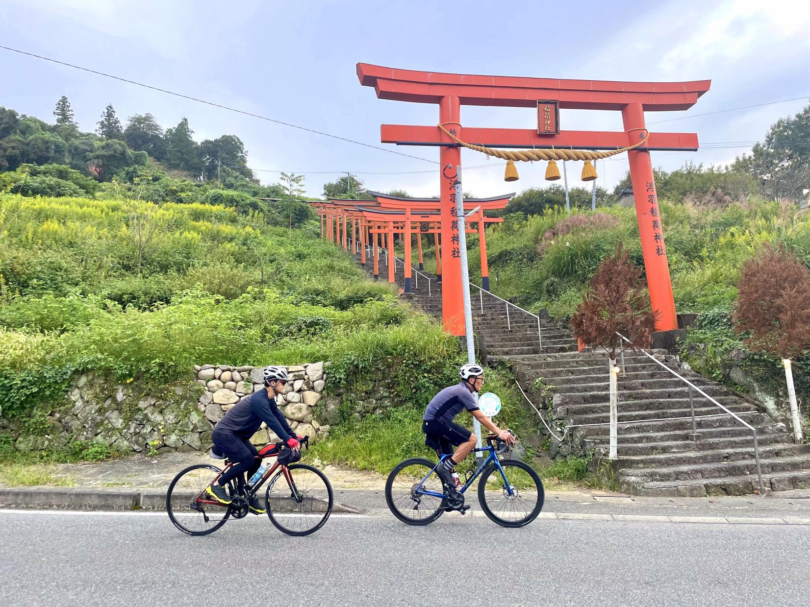 ヒルクライムのご褒美！「浮羽稲荷神社」の絶景ビュー-1