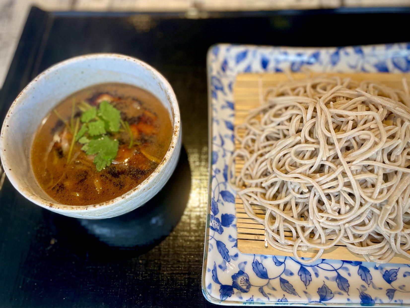 古民家レストラン「きふね」で名物そばランチ-2