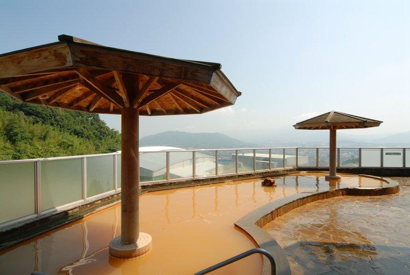 Enjoy a buffet of natural food and the amazing views of Dazaifu from outdoor baths at Chikushino Tenpai-no-Yu-0