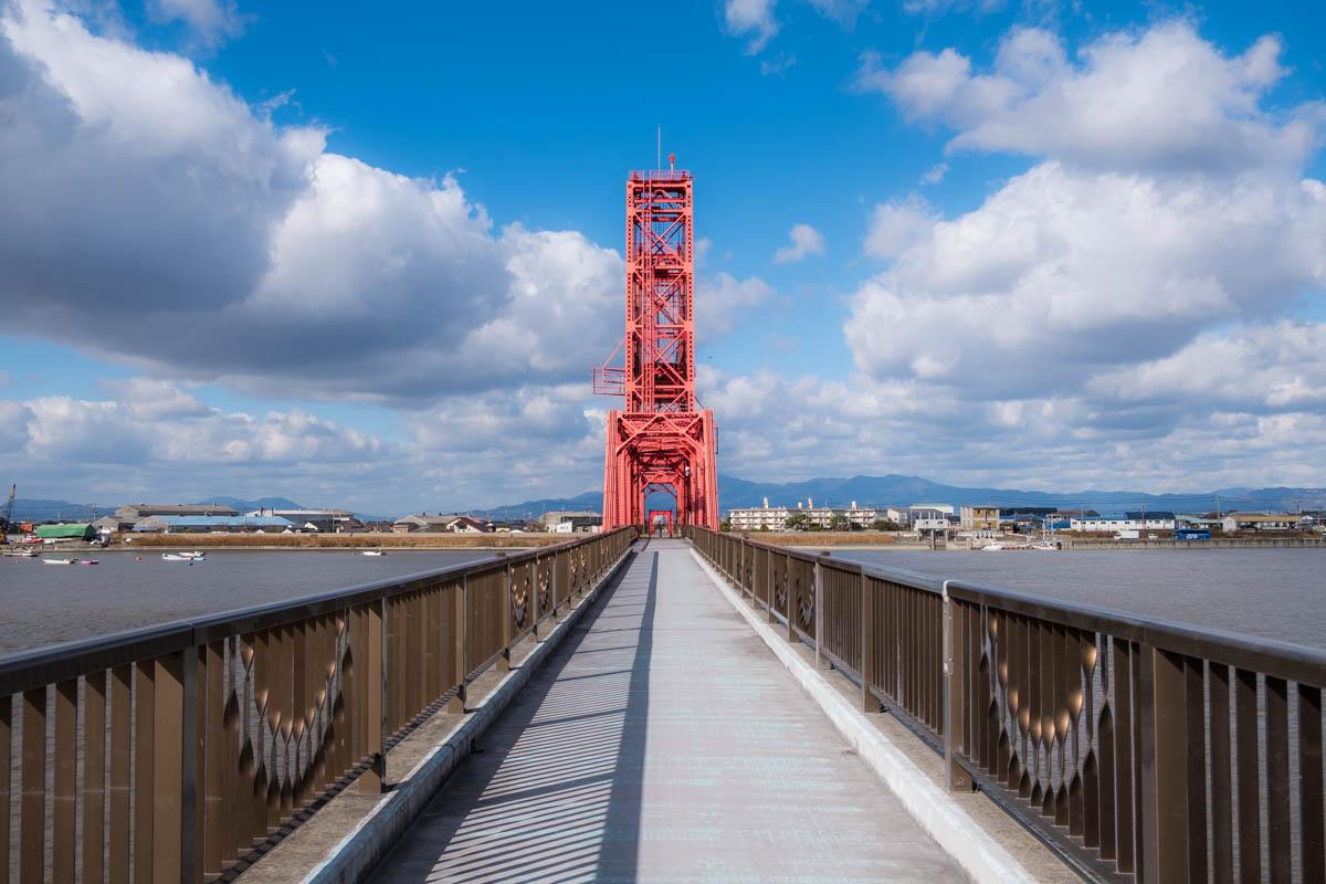 Walk Across the Landmark Chikugo River Lift Bridge-0