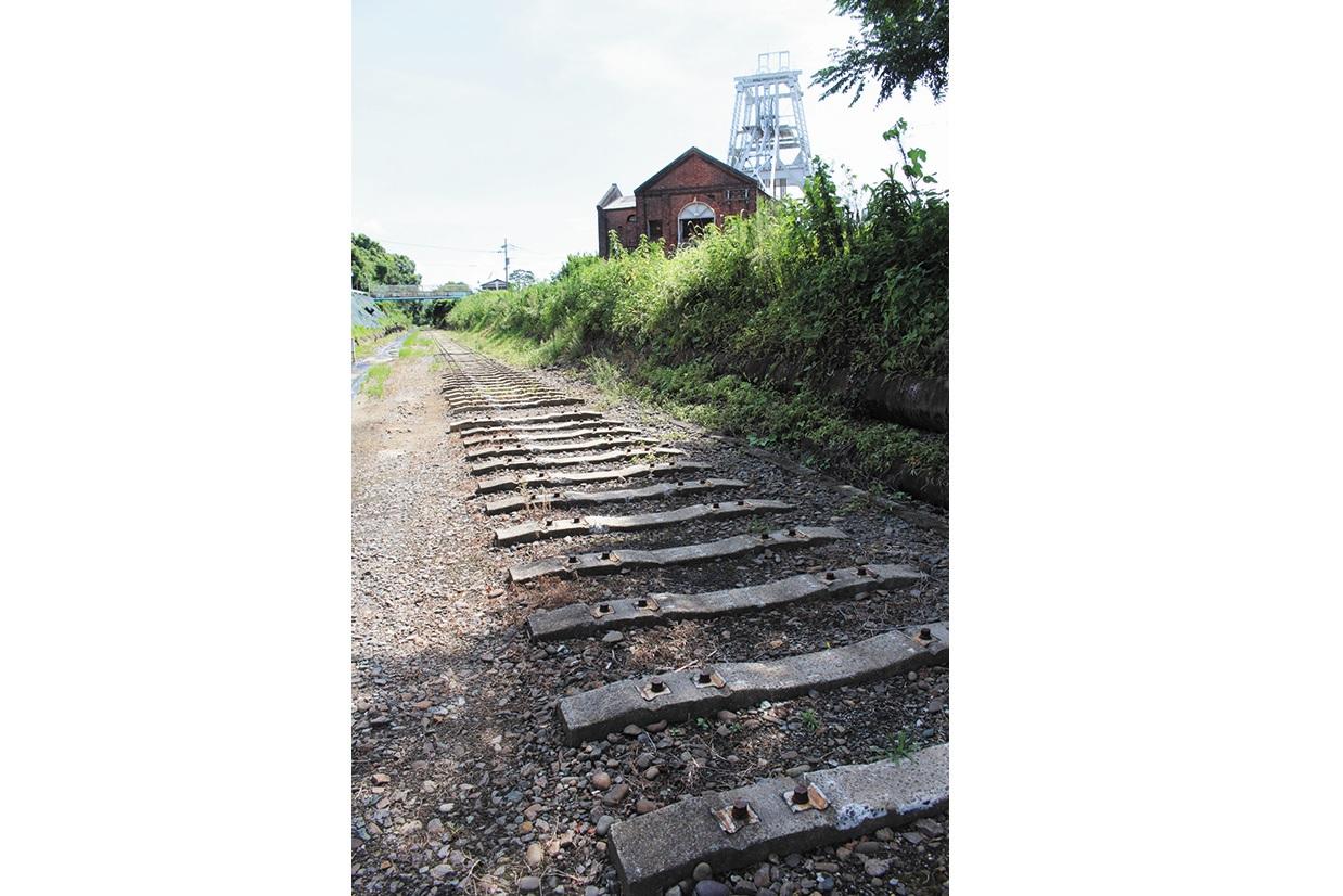 三池炭鉱 宮原坑・専用鉄道敷跡-1