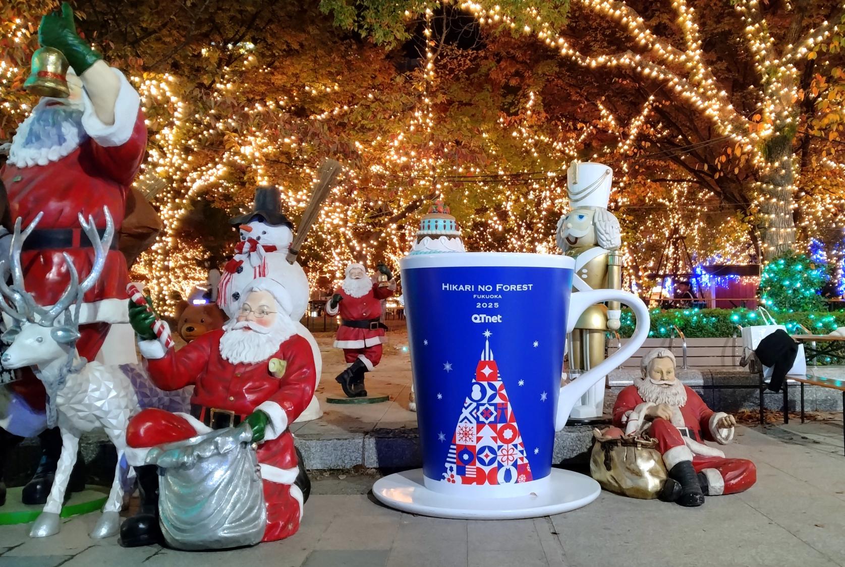 【天神中央公園】QTnet presents 光のフォレスト-5