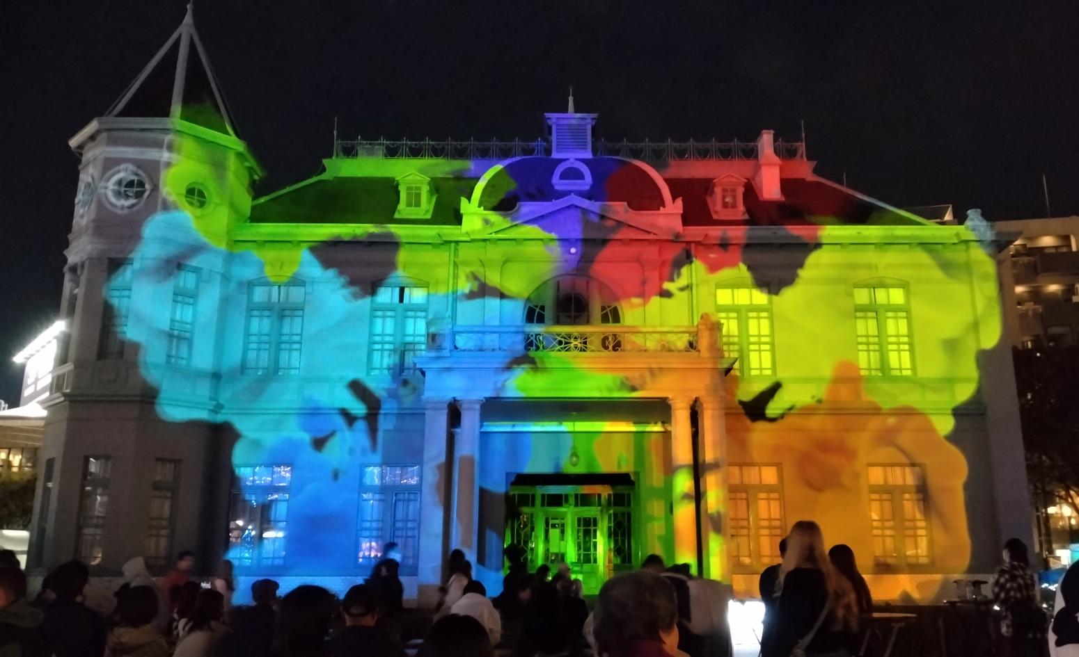 【貴賓館前】KBC FESTA de SANTA-4