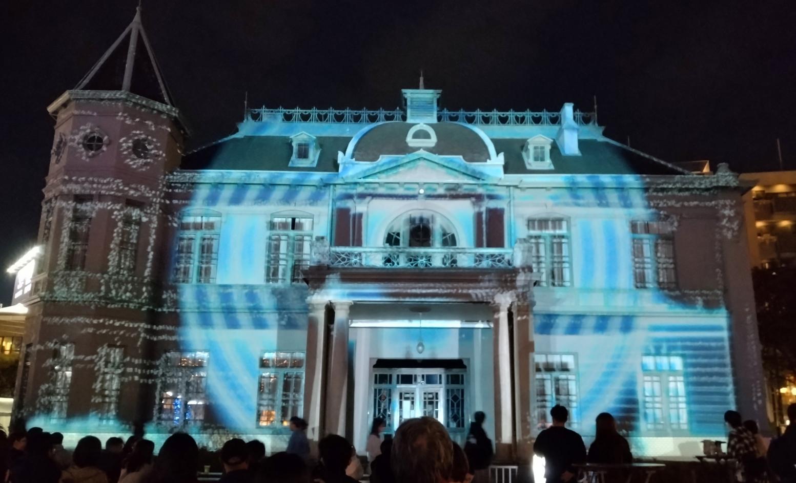 【貴賓館前】KBC FESTA de SANTA-5