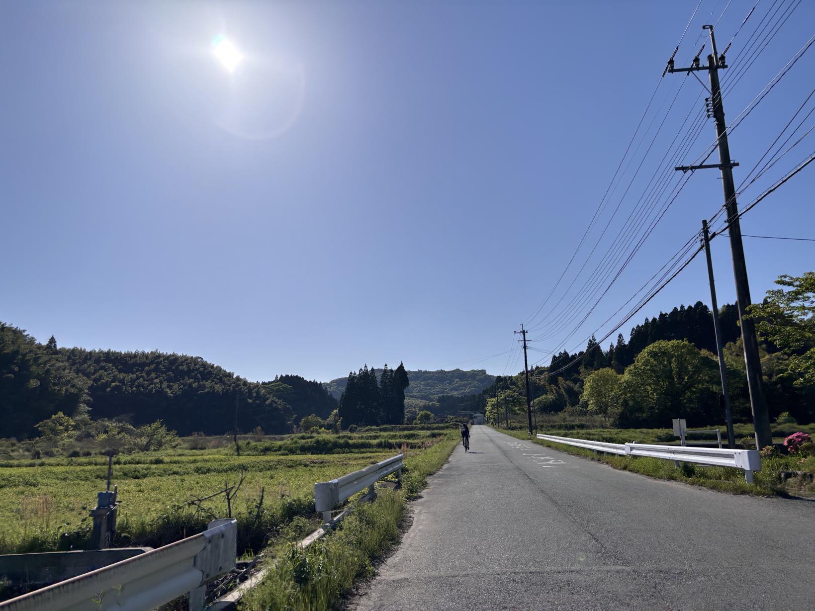 最後の峠、県境を越えて大牟田へ！-0