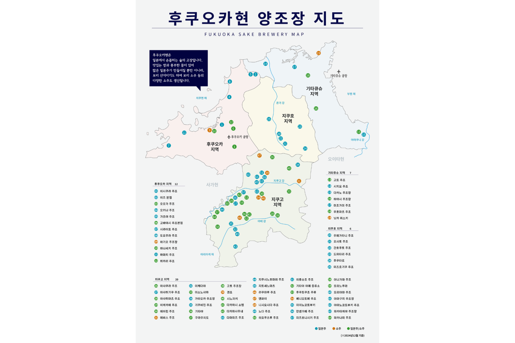 후쿠오카의 사케, 술-1