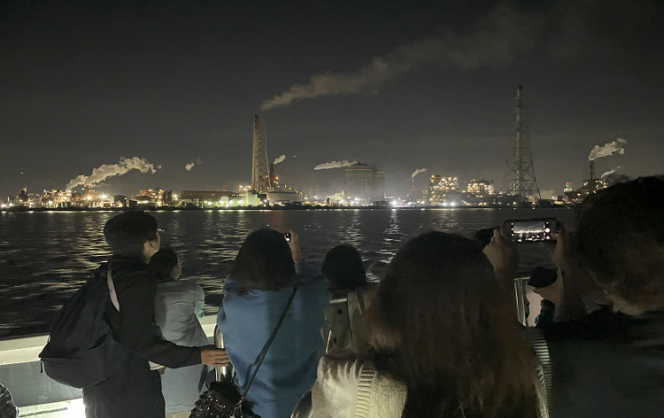 北九州工場夜景「ビアクルーズ」-1