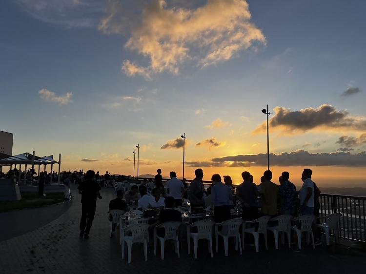 北九州皿倉山「星空ビアガーデン」-2