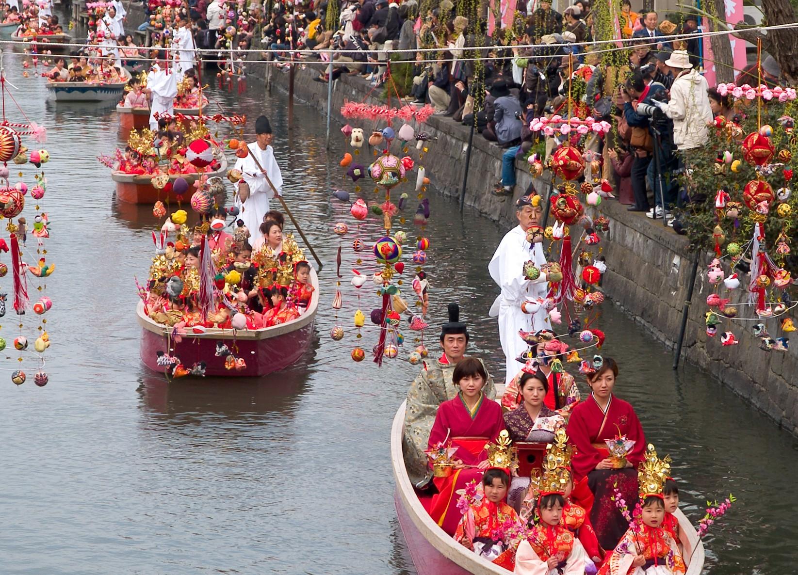 柳川雛祭り　さげもんめぐり-1