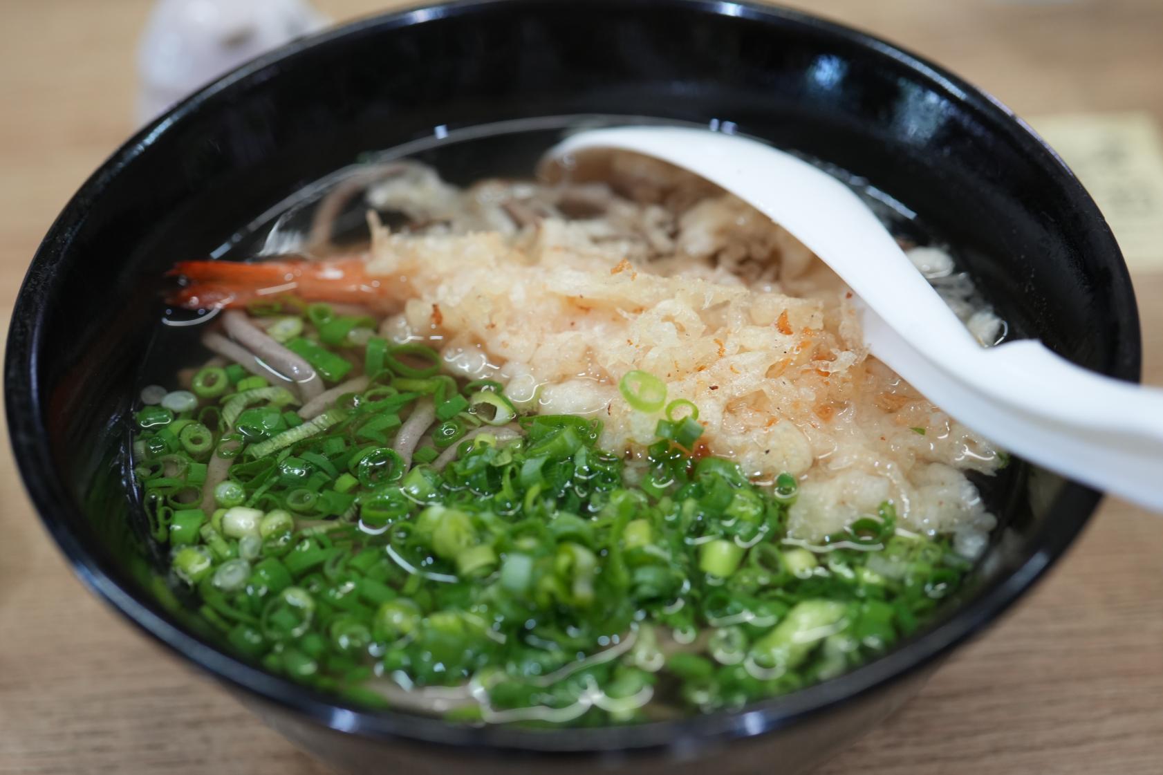 「釜揚げうどん」で腹ごしらえ-1