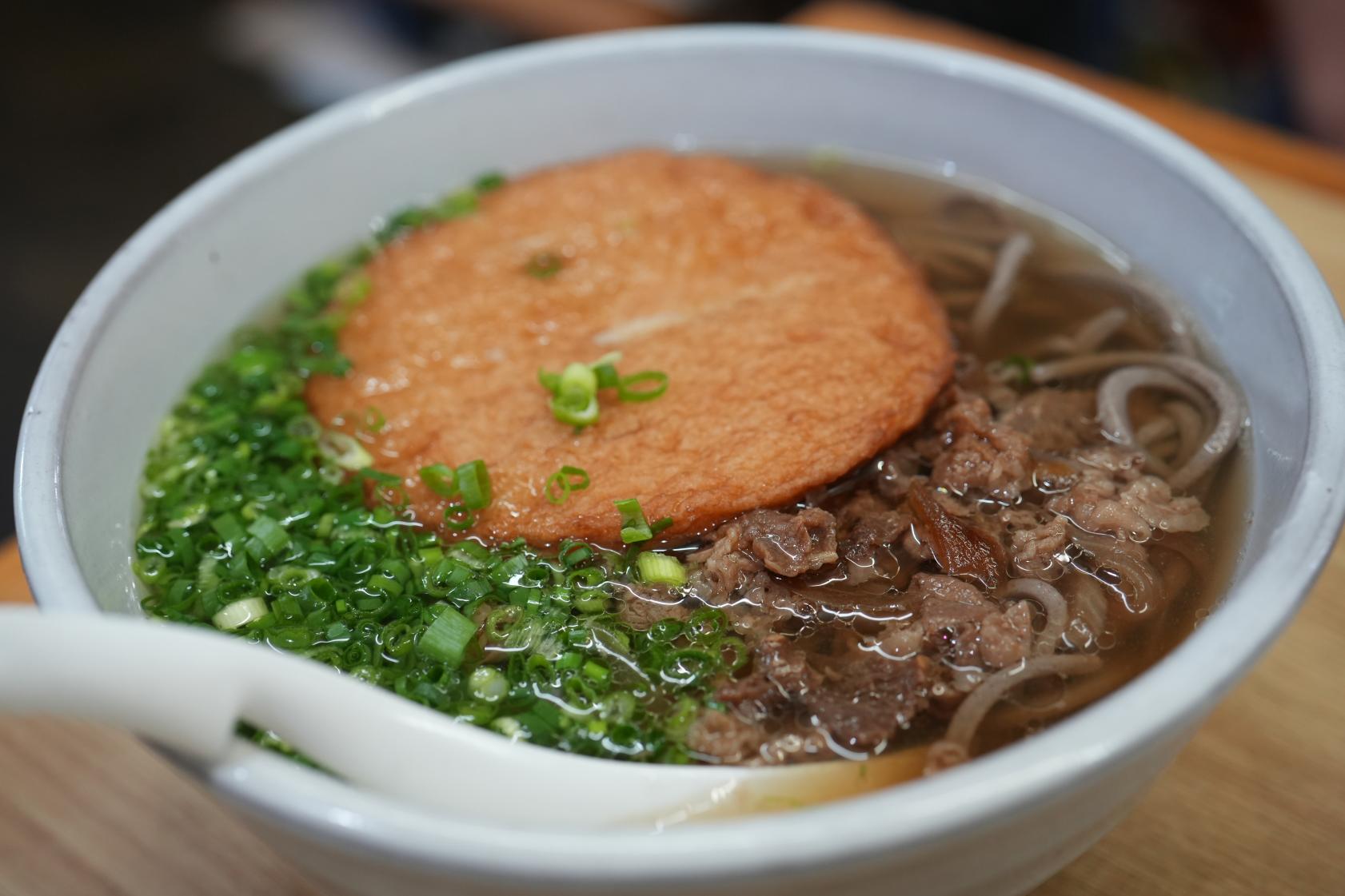 「釜揚げうどん」で腹ごしらえ-0