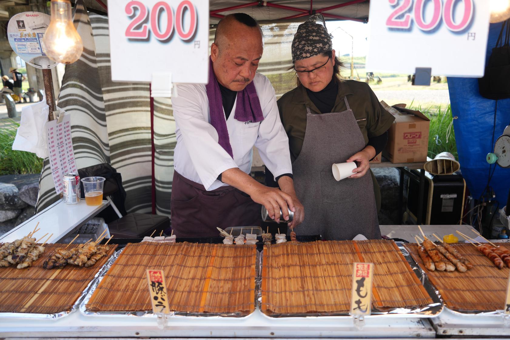 縁日と地酒の試飲-0