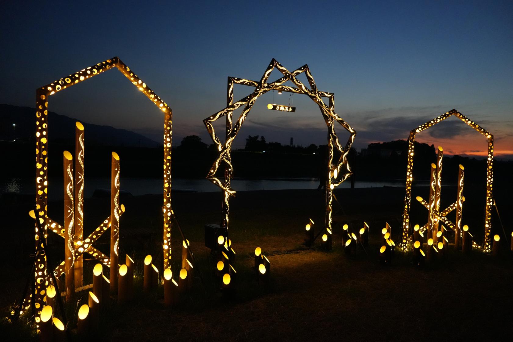 幻想的なライトアップ-0