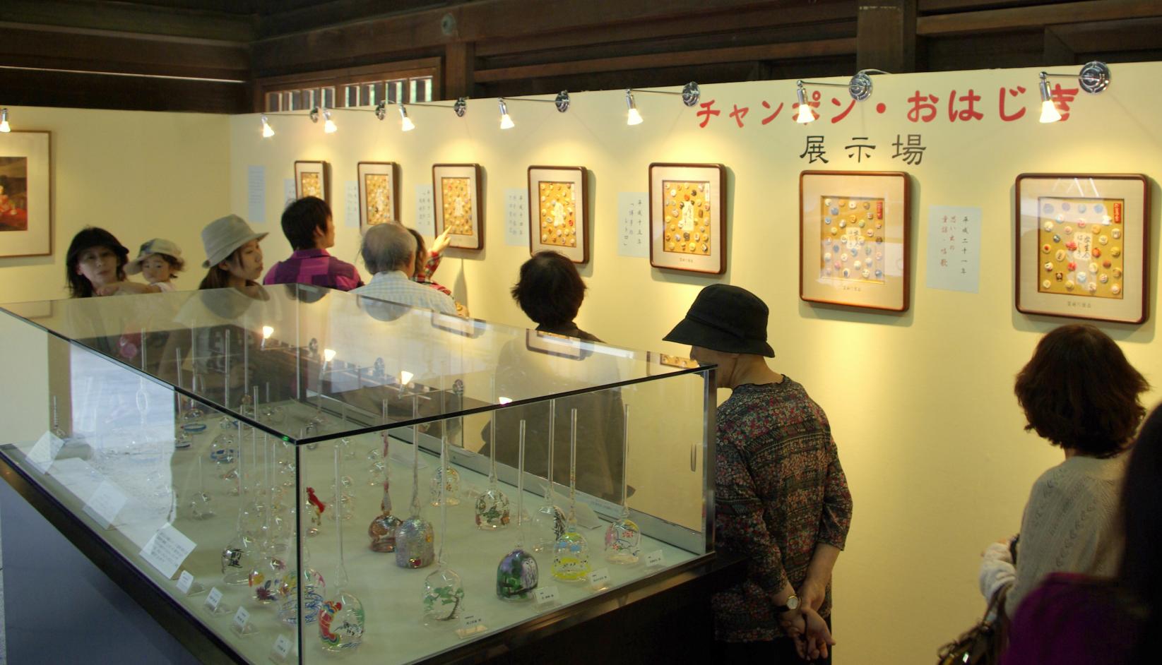 伝統の技が光る！放生会ちゃんぽん・おはじき展示-5