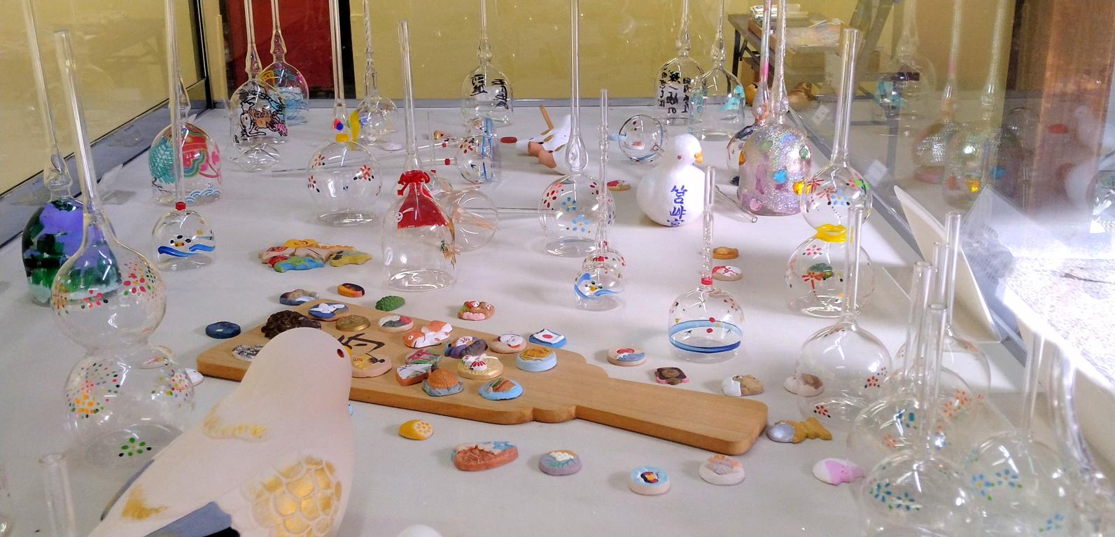 伝統の技が光る！放生会ちゃんぽん・おはじき展示-0