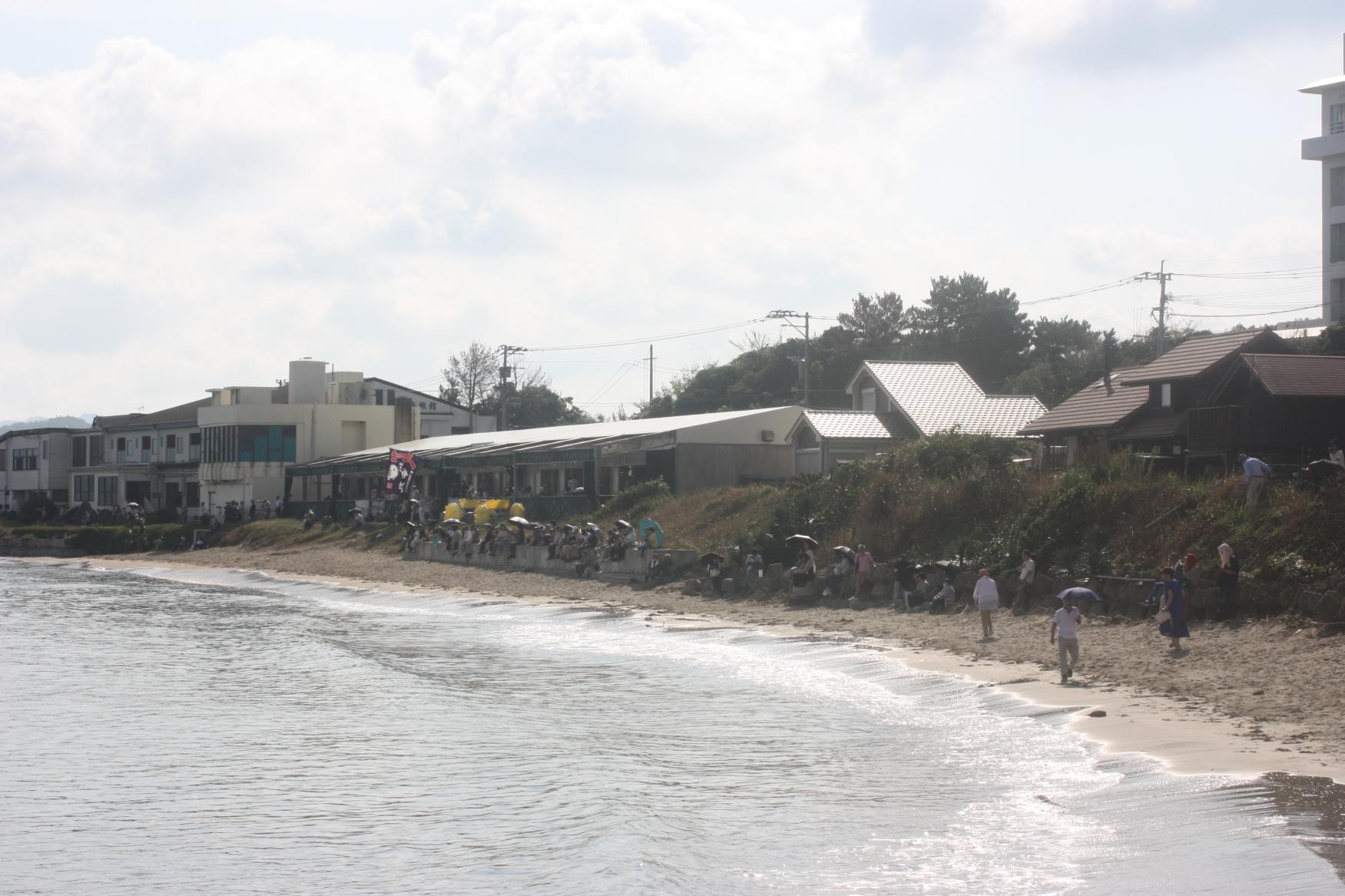 みあれ祭を見るならここ！神湊港-2