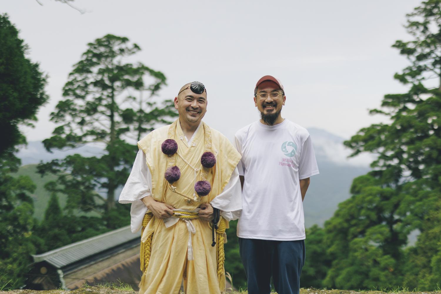 英彦山巡礼路ロゴマーク入りオリジナルデザインTシャツ-0