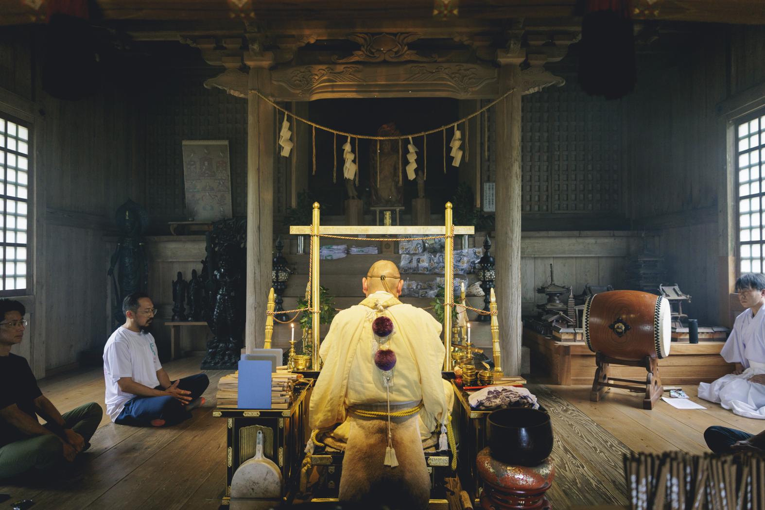 英彦山巡礼路ロゴマーク入りオリジナルデザインTシャツ-5