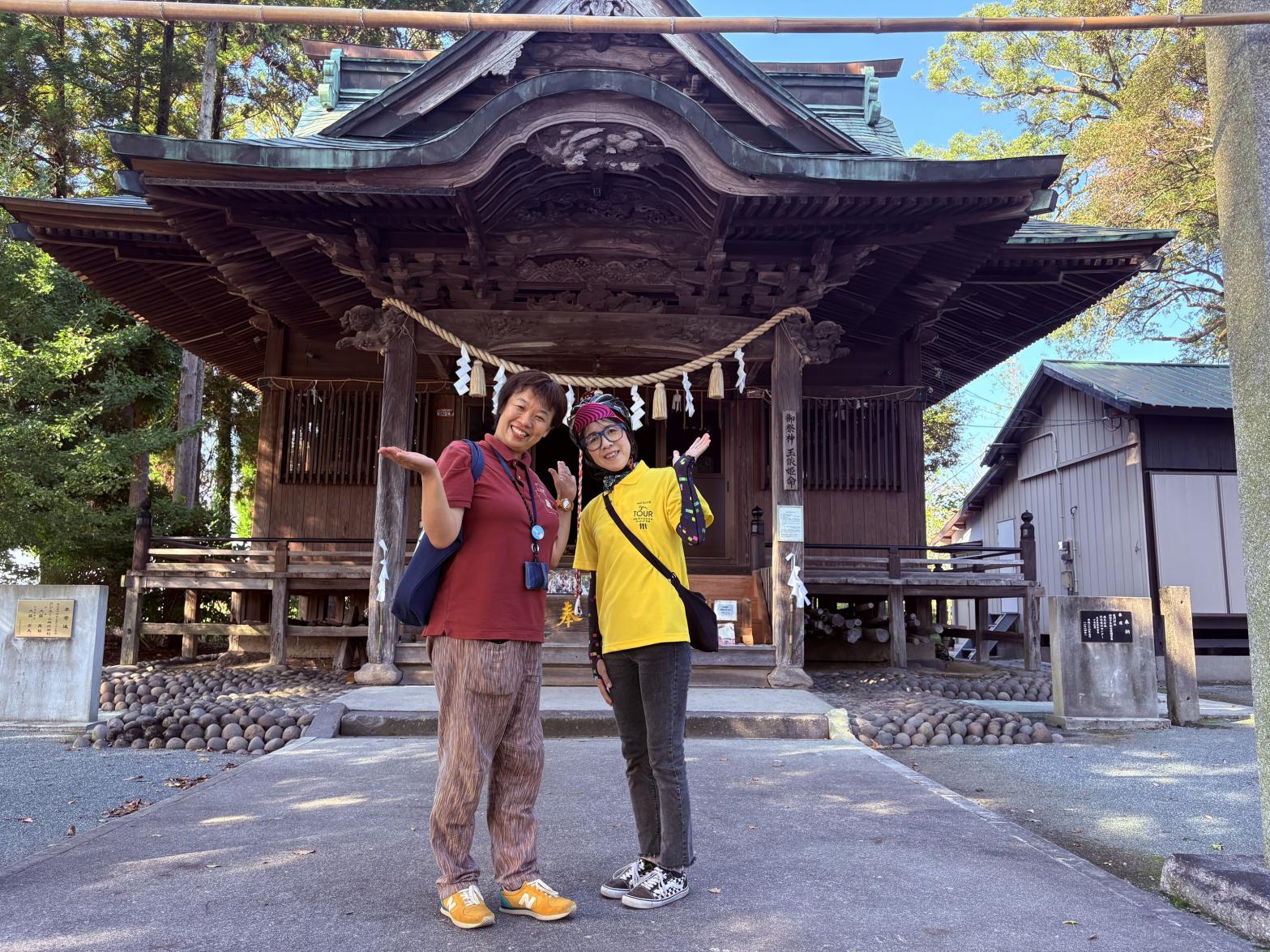 人気漫画の聖地・溝口竈門神社へ-0