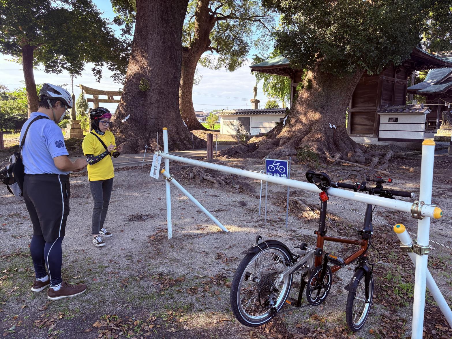 人気漫画の聖地・溝口竈門神社へ-1