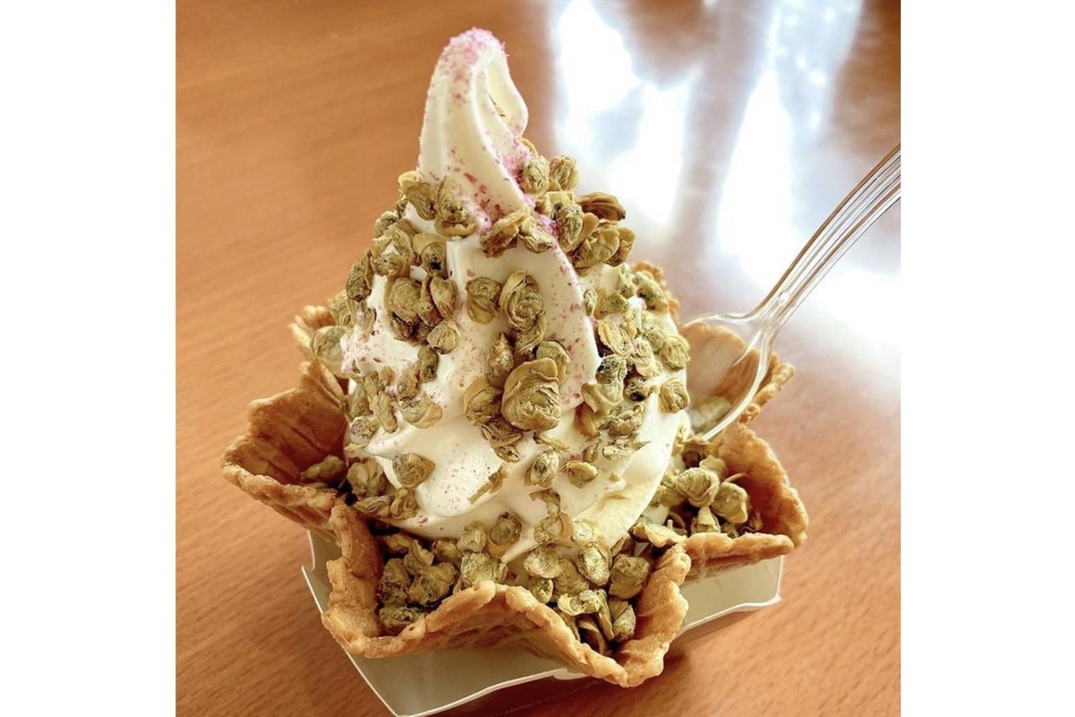 しじみソフトクリーム-0