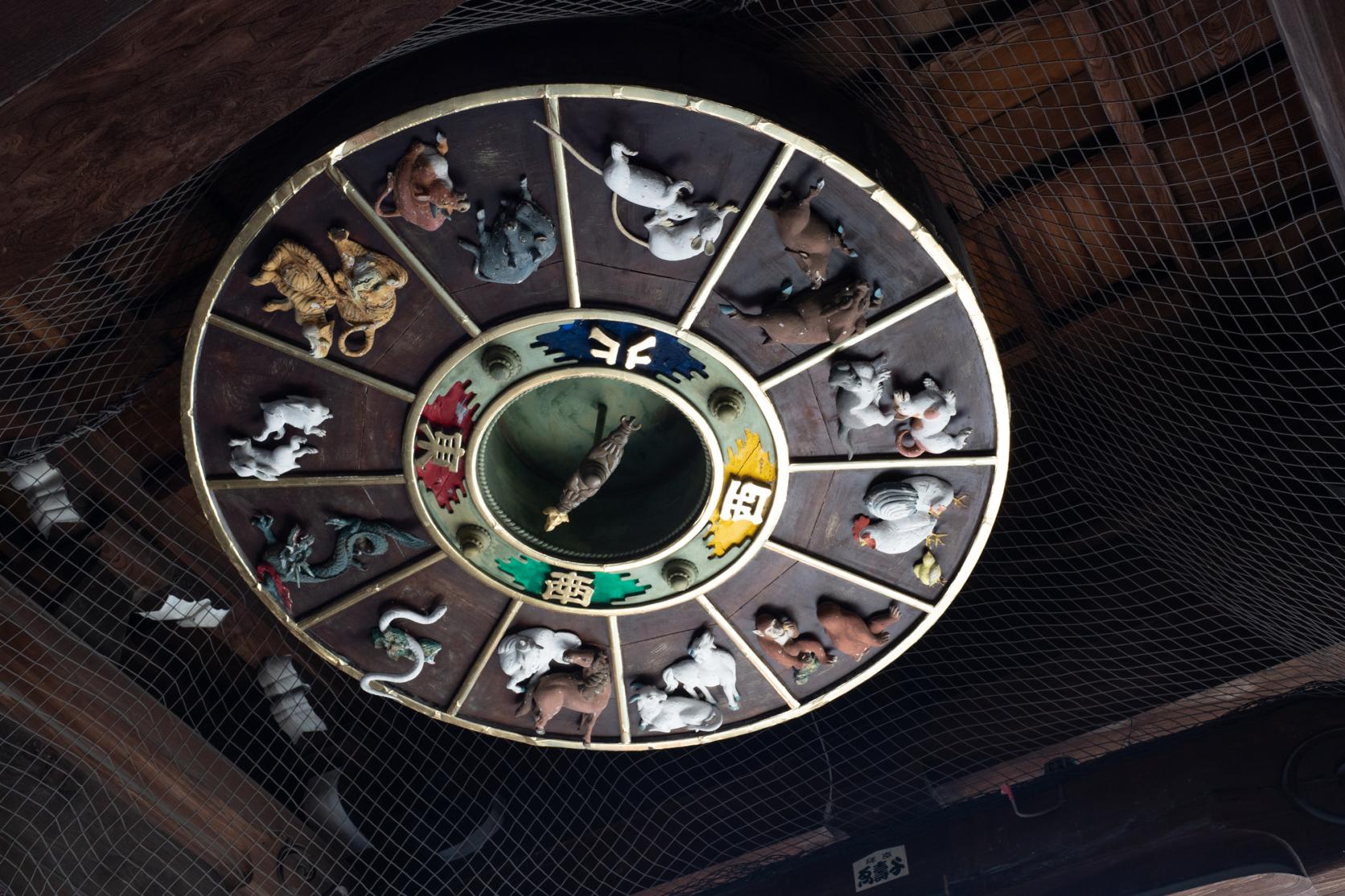 参拝者を迎える、堂々たる風格の楼門-1