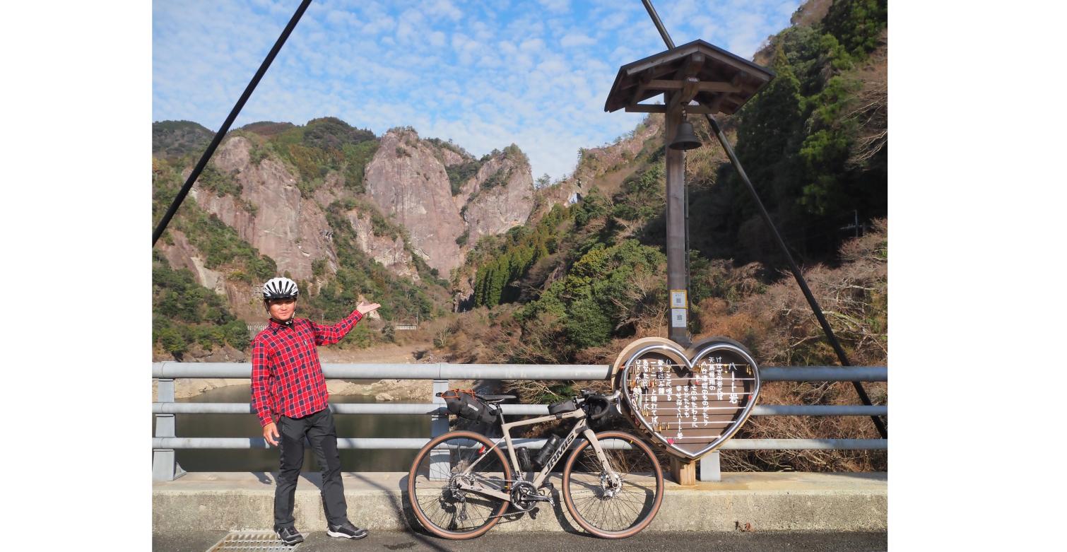 【サイクル福岡】ダムサイクリング③廃線跡の道と日向神ダム