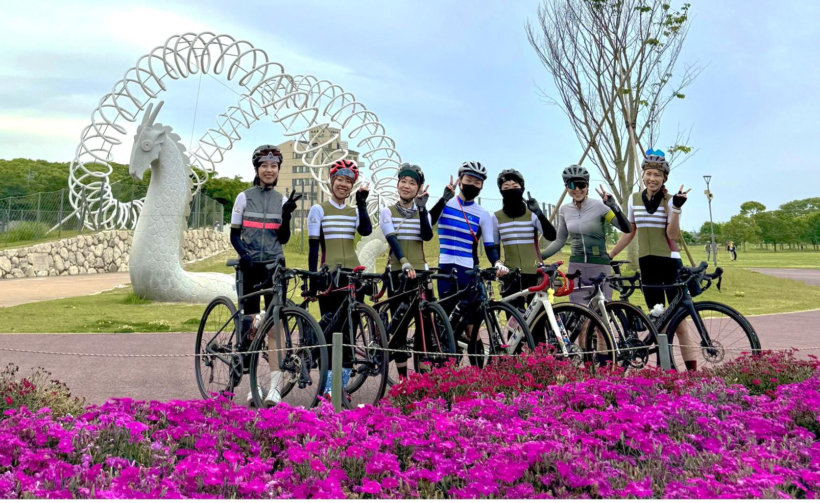 【サイクル福岡】お茶の産地、八女の茶畑と八女古墳群を行く
癒しのサイクリングツアー-1