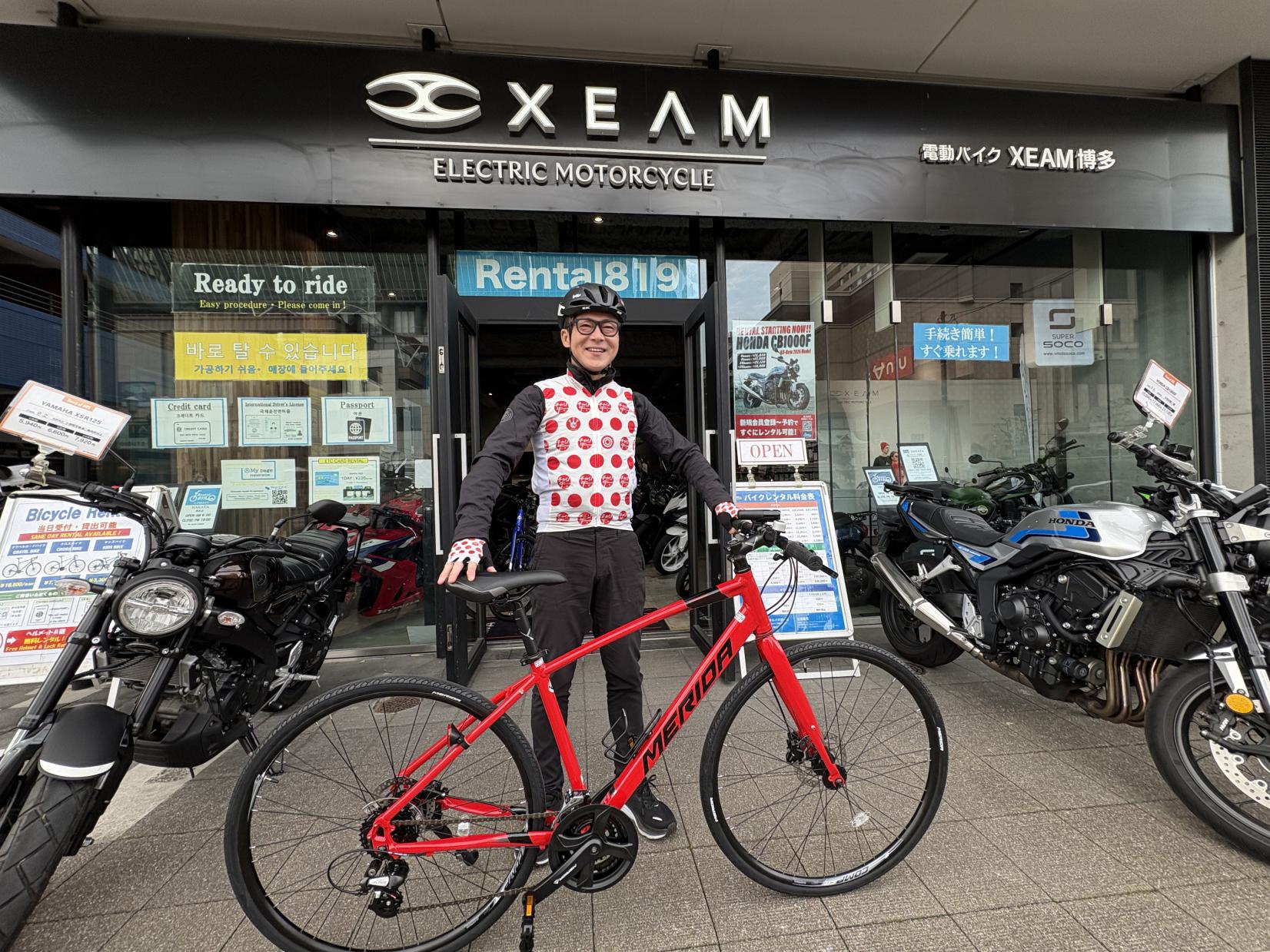 【サイクル福岡】猪野学さんと体験。手ぶらで楽しむ福岡のサイクル旅