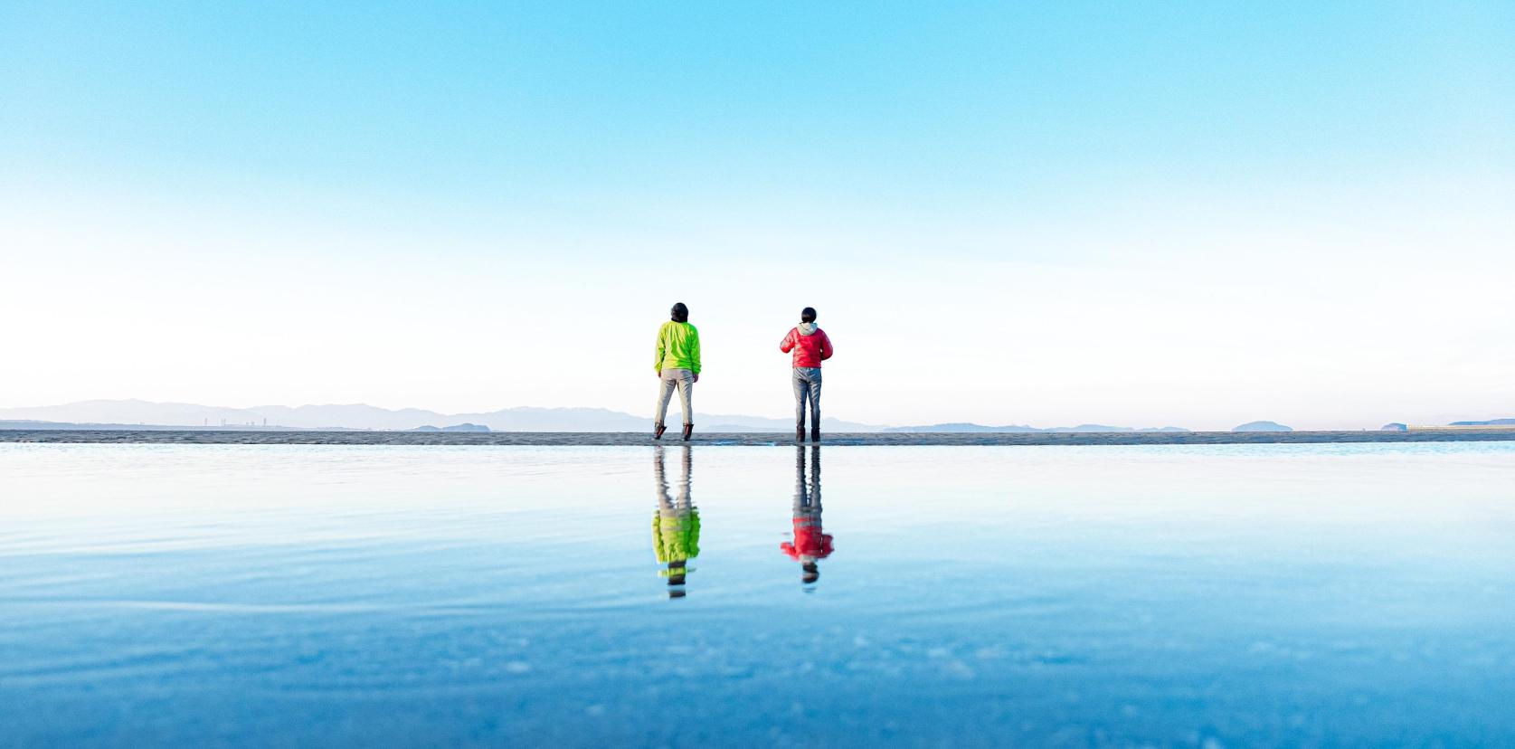 「光の道」「かがみの海」で話題のスポットへ!
福津観光のプロに聞く!イチオシの絶景、グルメ、体験-1