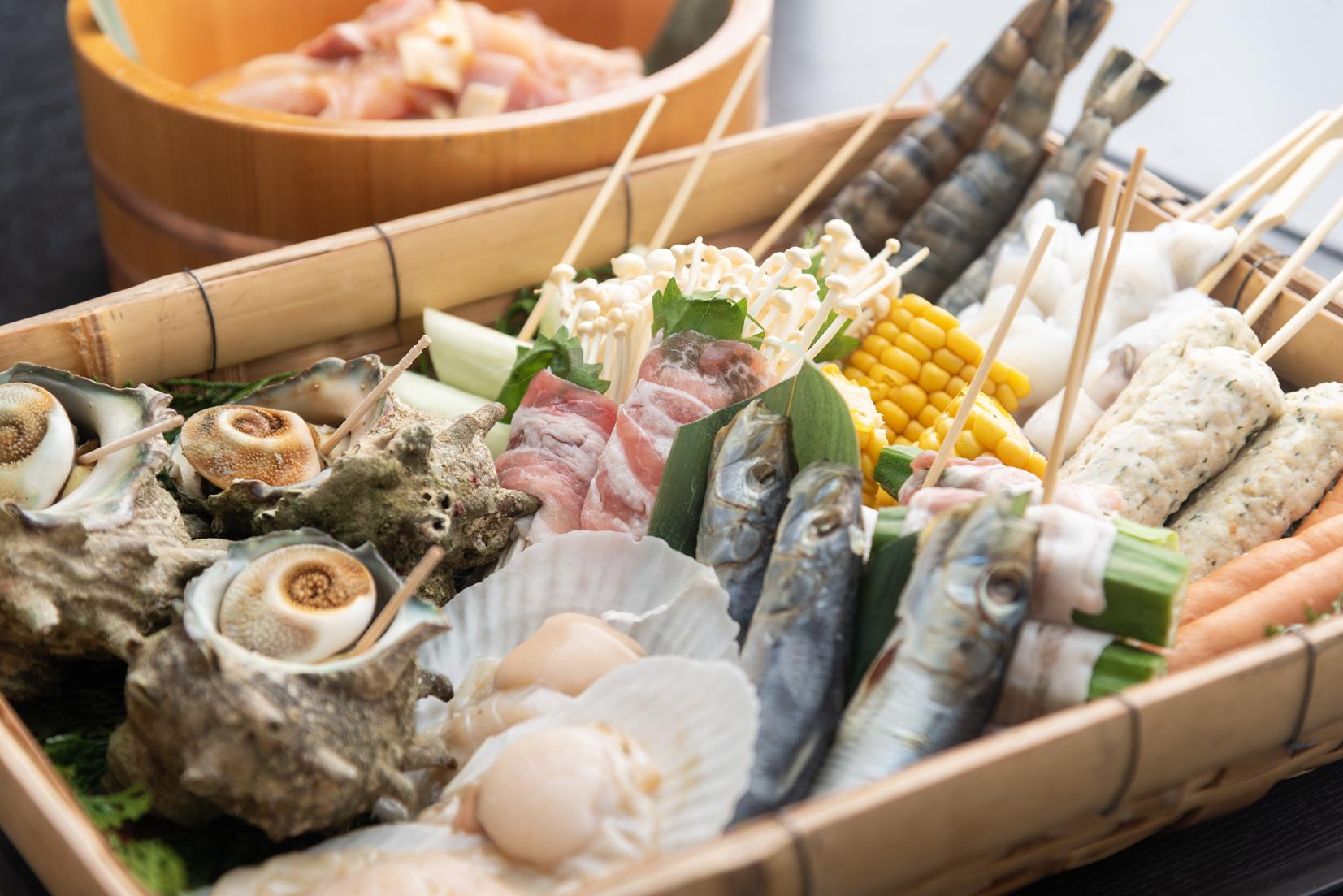Seafood Charcoal Grill Course-3