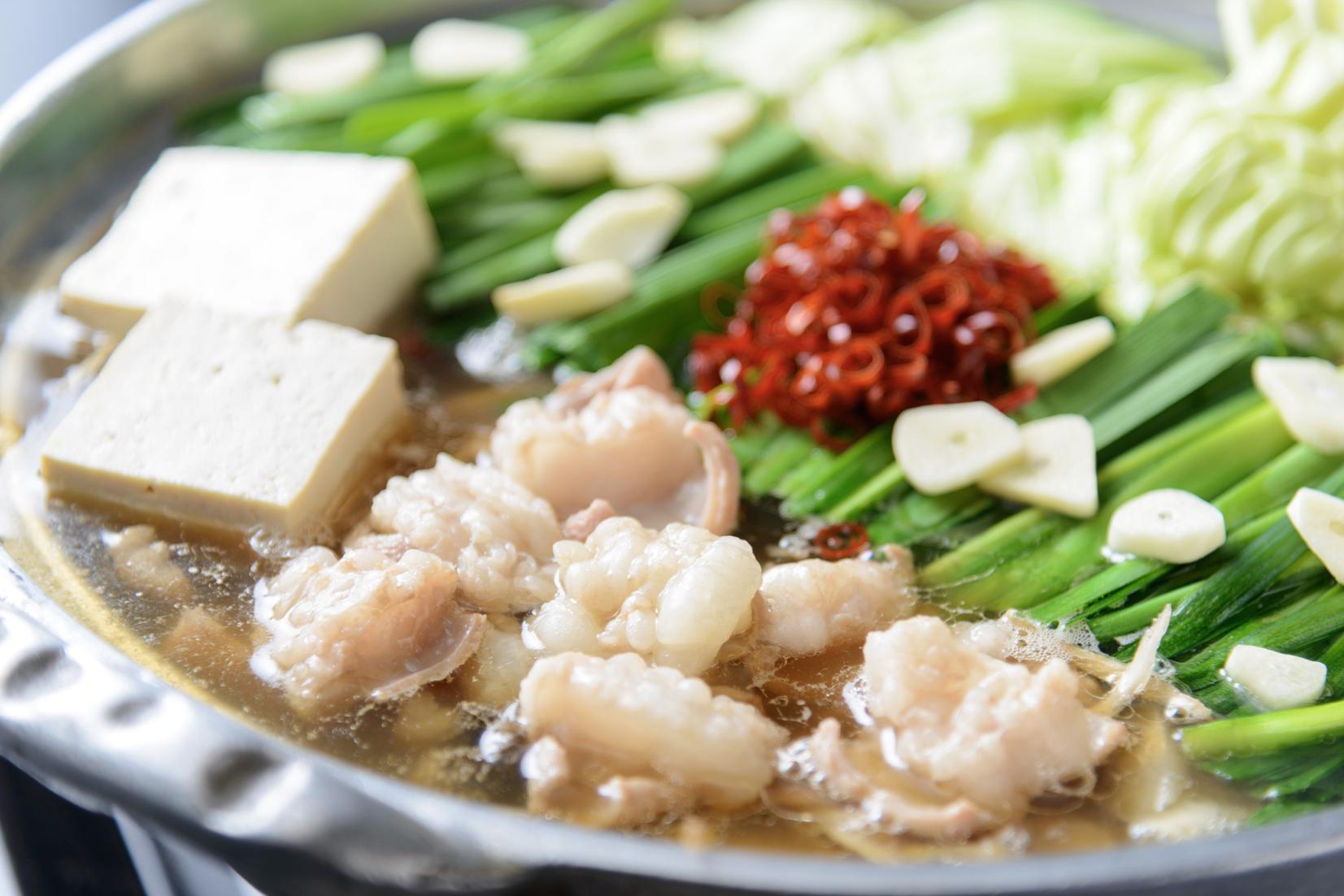 Hakata Motsu Nabe Course-4