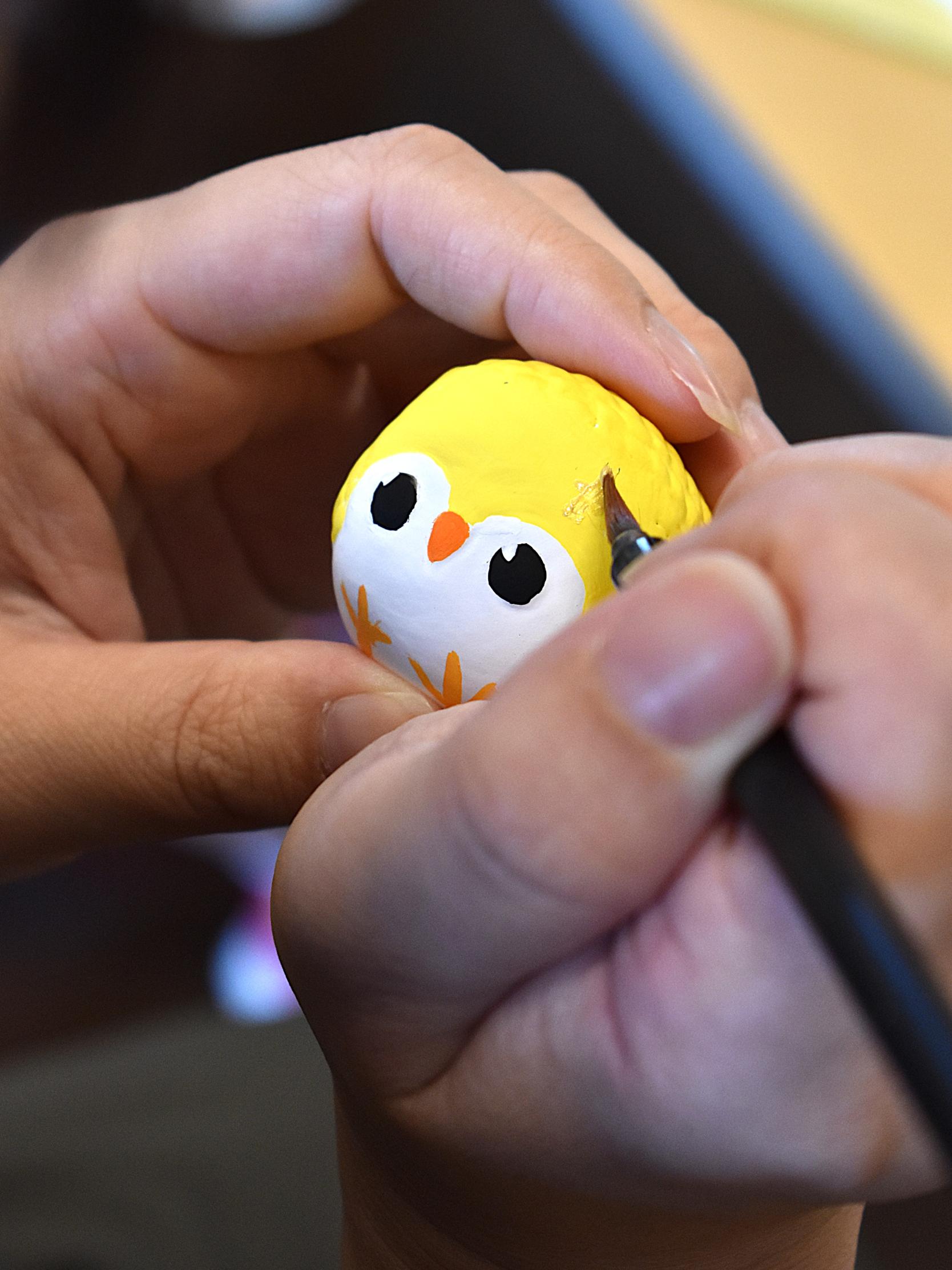 モマ笛絵付け体験（福津市）-1