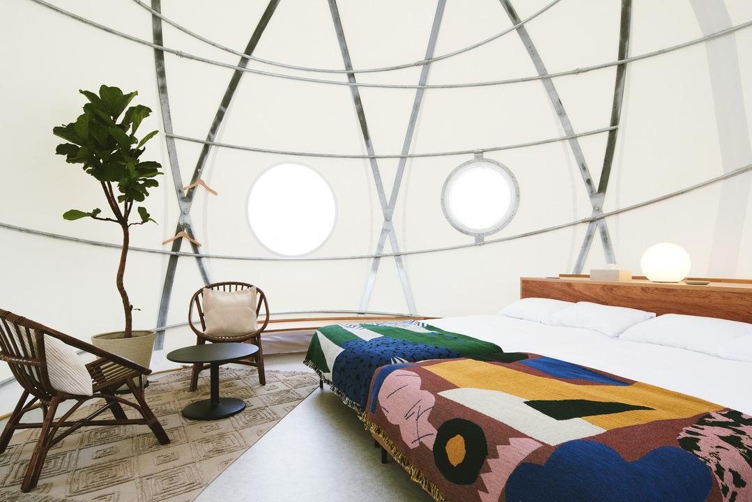 Un parc où l’on peut séjourner – INN THE PARK Fukuoka, tentes sphériques-0