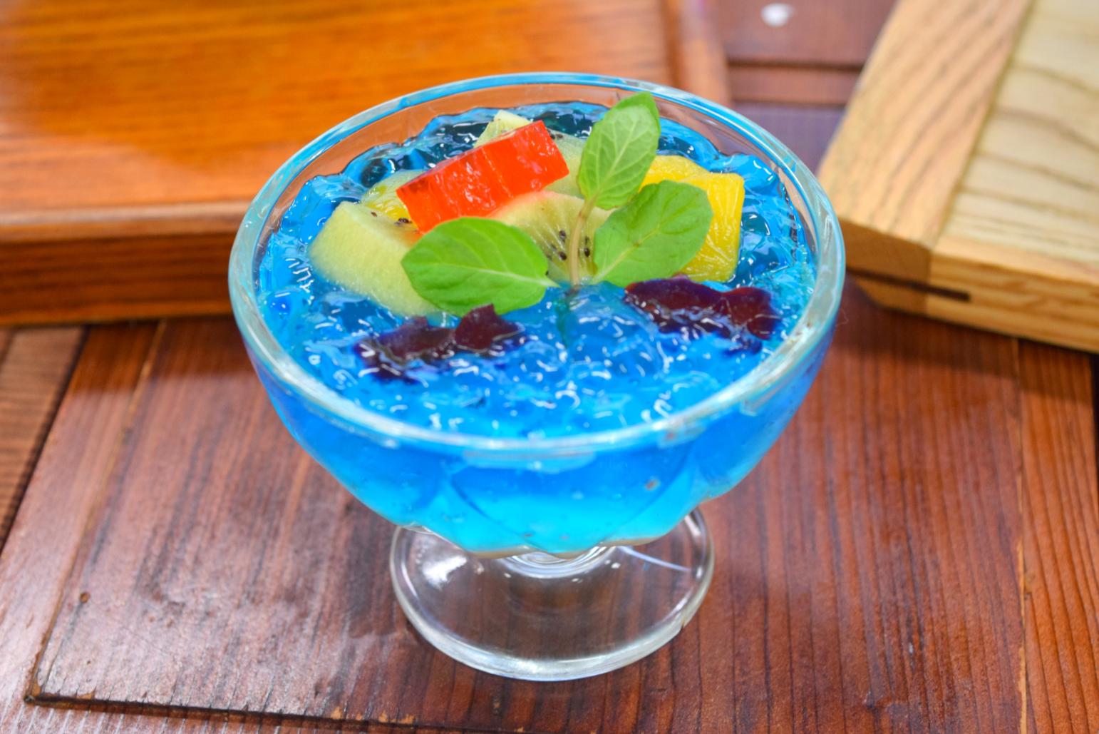 金魚ゼリーパフェ-3