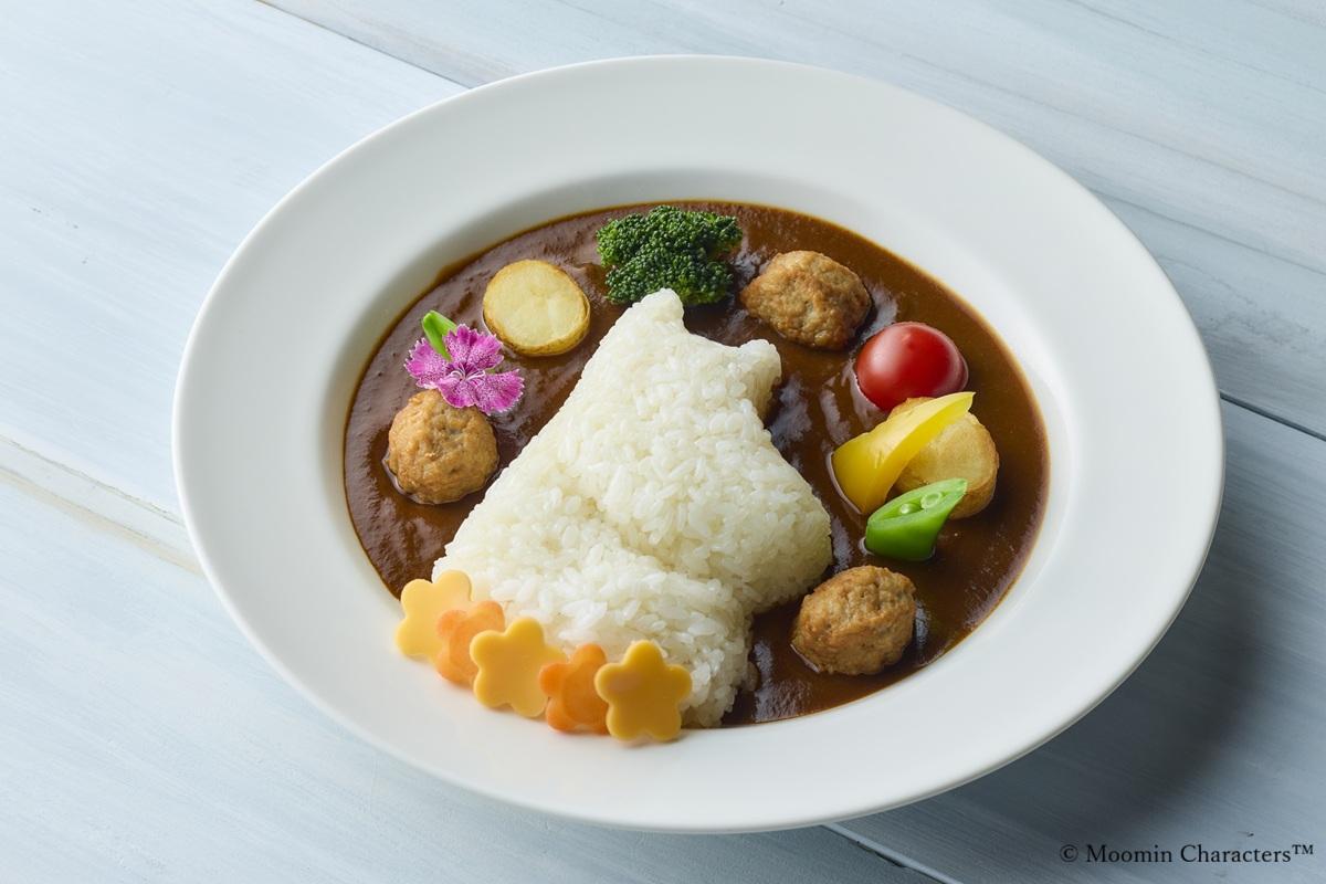 ムーミン　欧風ミートボールカレー（扇子付き）-0