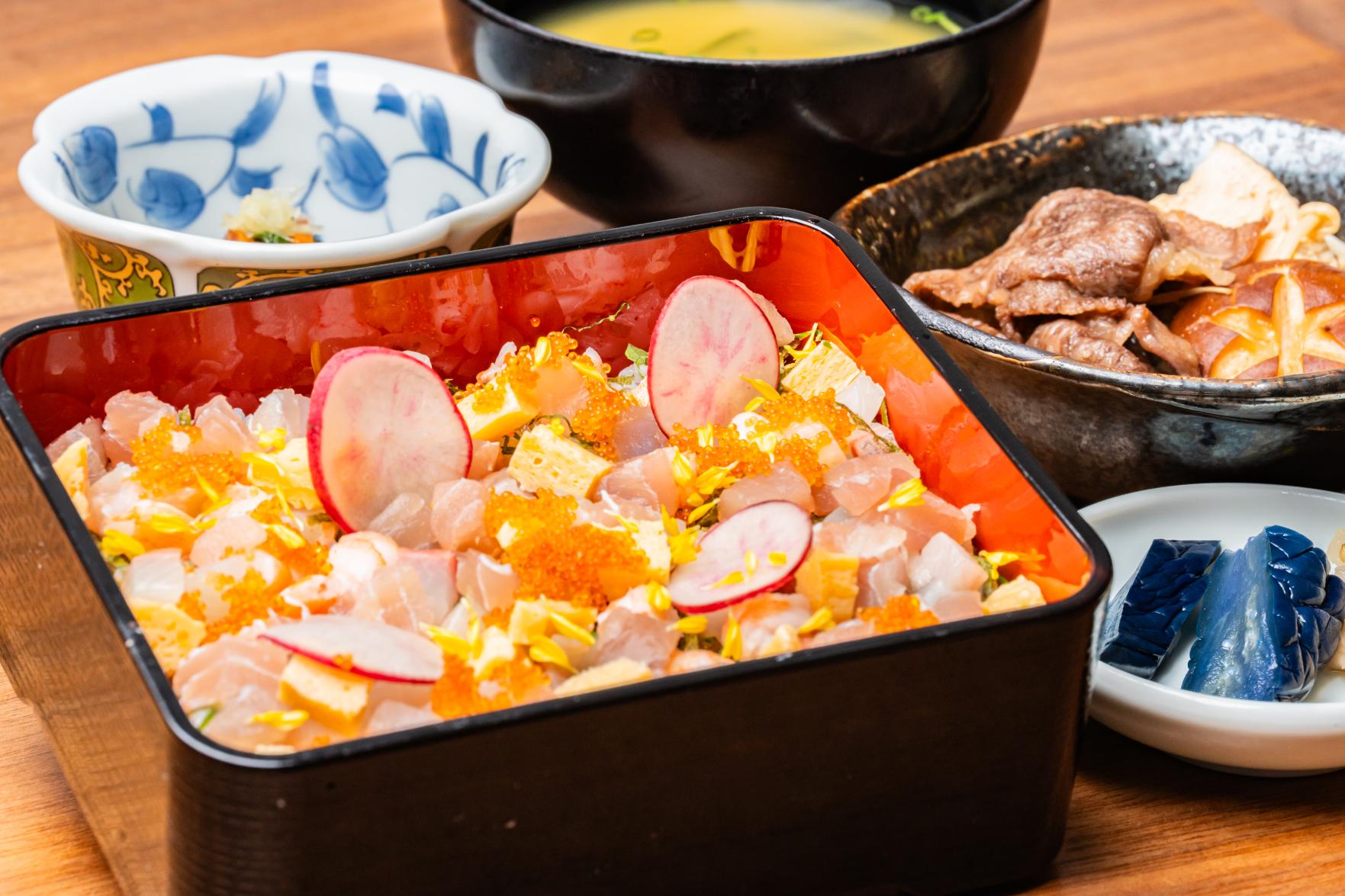 海鮮ちらし寿司御膳-0