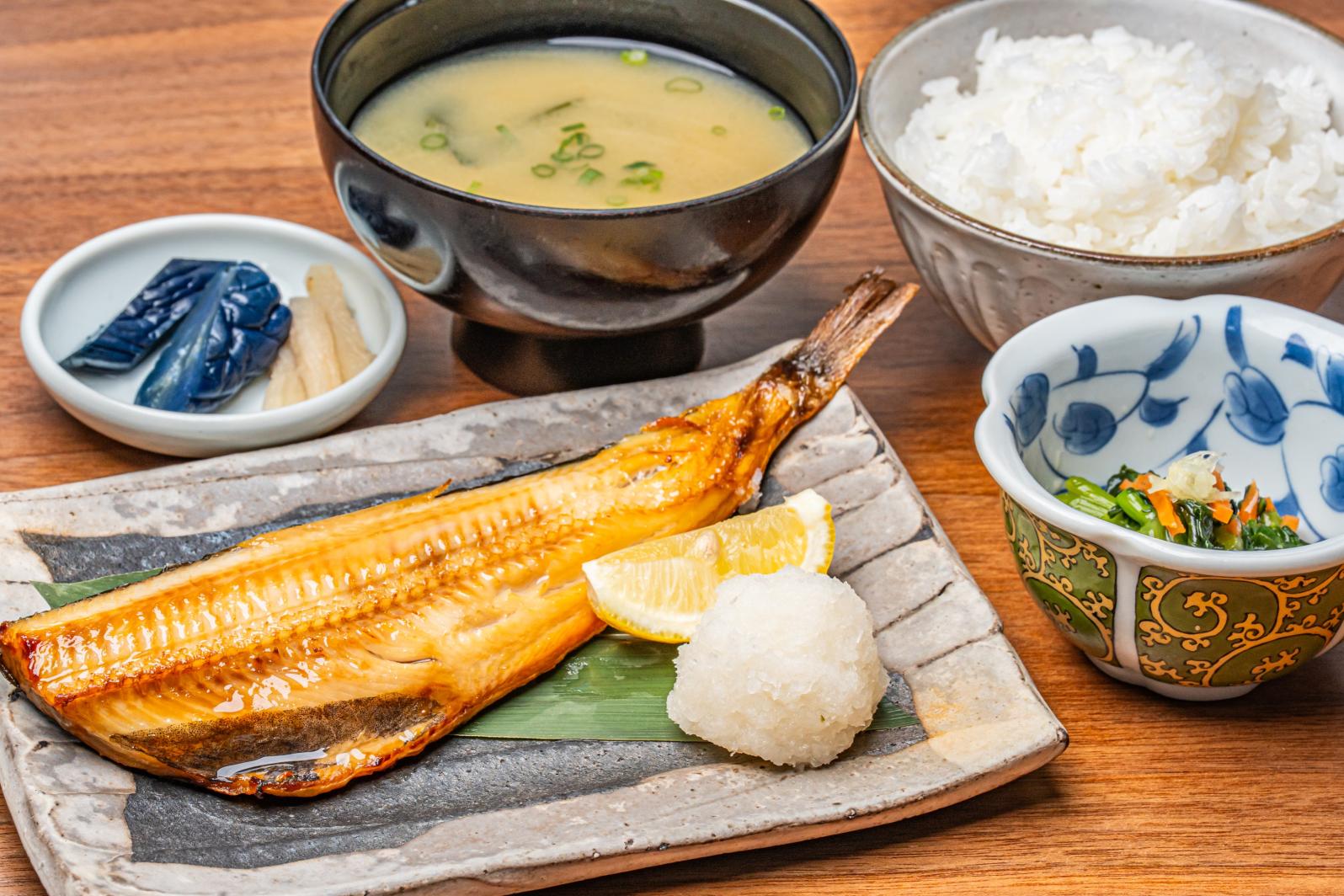ほっけ干し御膳-1