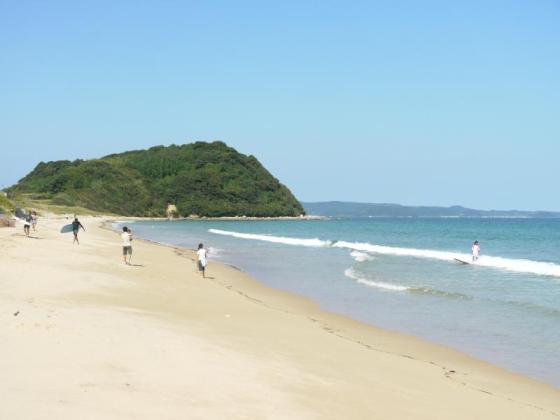 姉子の浜（鳴き砂）-3