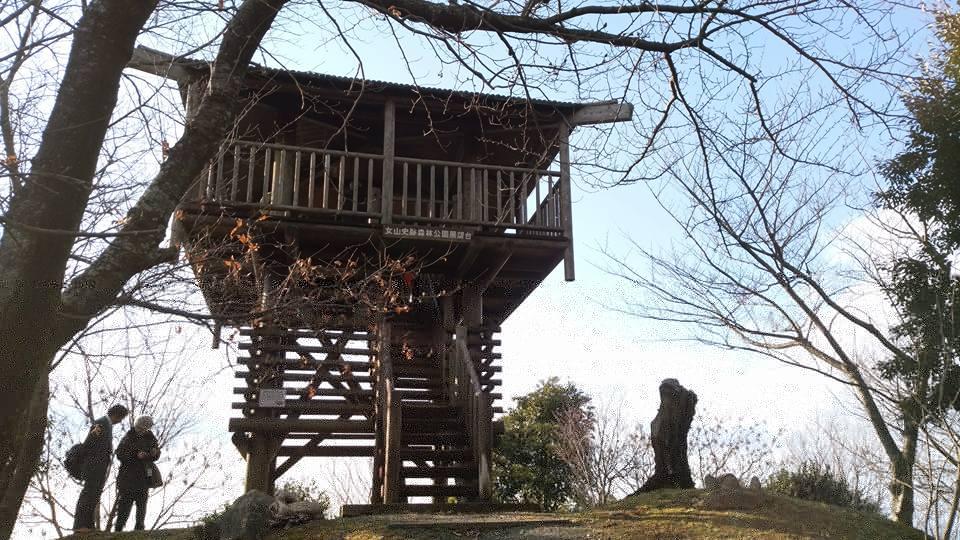 조야마 사적 삼림공원 전망대-1
