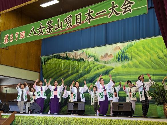 八女茶山唄日本一大会　-3