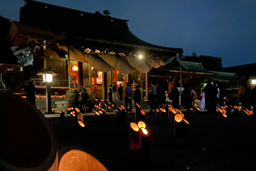【宮地嶽神社】灯明祈願祭-1