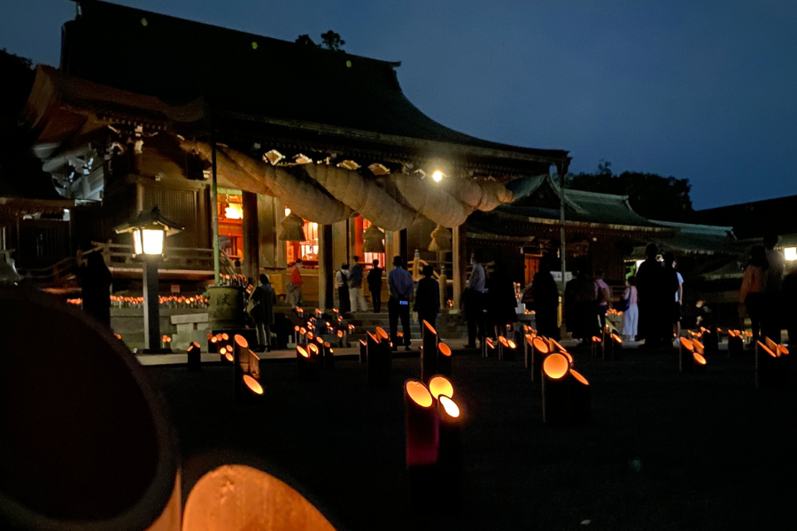 宮地嶽神社　灯明祈願祭-1